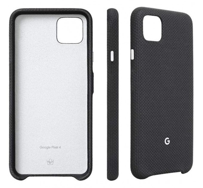 Google Чохол-накладка Google Official Fabric для Google Pixel 4 Black (GA01280)