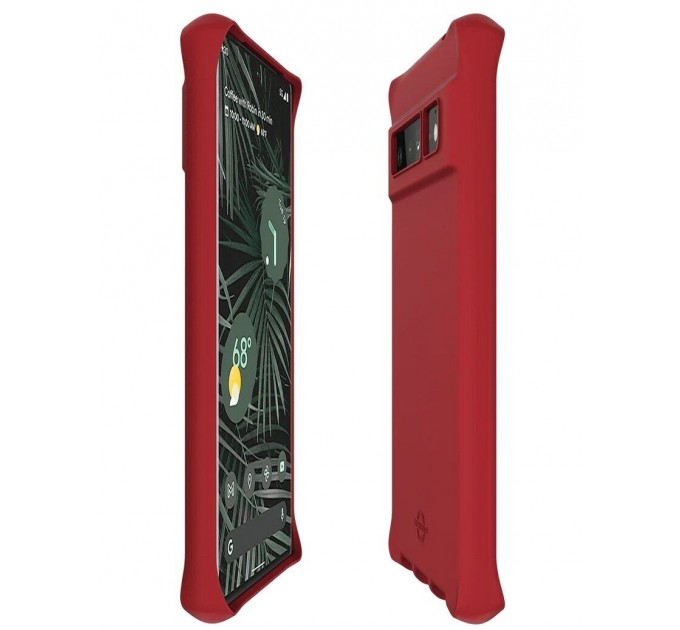 ITSKINS Чохол-накладка ItSkins Hybrid Silk для Google Pixel 6 Pro Red (GG6X-HBURN-CHRD)