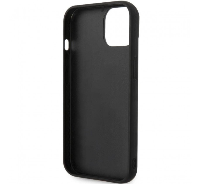 Чохол-накладка Karl Lagerfeld Quilted Puffy Metal Logo для Apple iPhone 15 Black (KLHCP15SPSQAK)