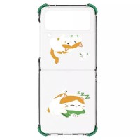 Чохол-накладка Samsung Cat Catching Fish Case для Samsung Galaxy Flip 4 SM-F721 Transparent (GP-FPF721HIAWW)