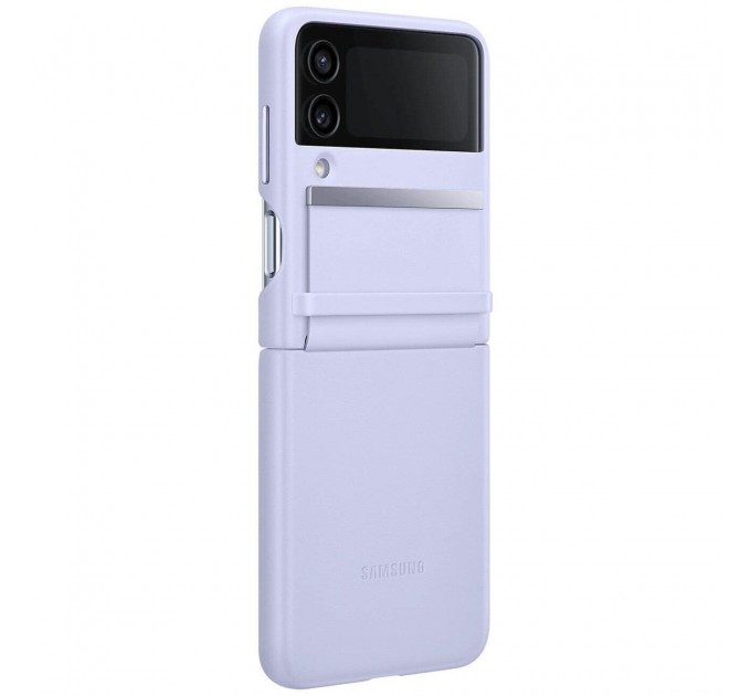 Samsung Чохол-накладка Samsung Flap Leather Cover для Samsung Galaxy Flip 4 SM-F721 Serenity Purple (EF-VF721LLEGUA)