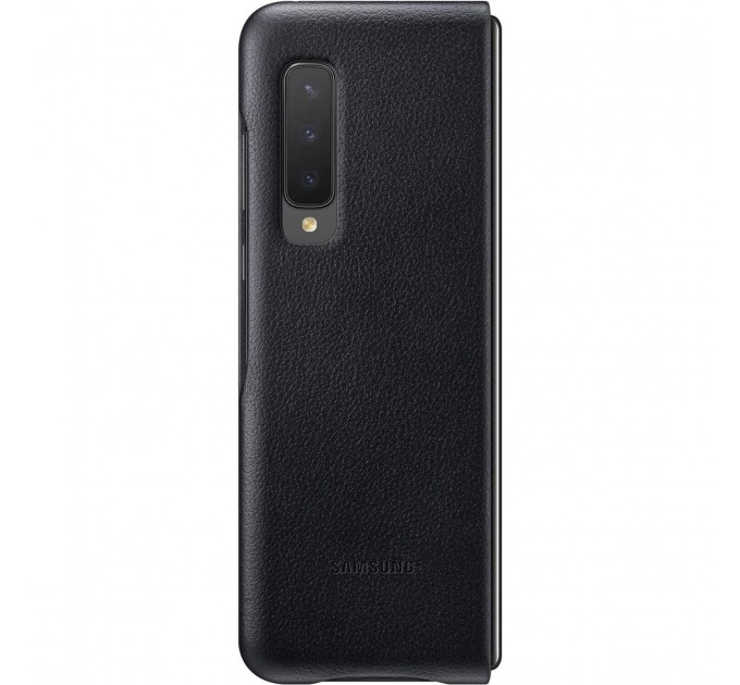 Samsung Чохол-накладка Samsung Leather Cover для Samsung Galaxy Fold SM-F900 / F907 Black (EF-VF900LBEGRU)