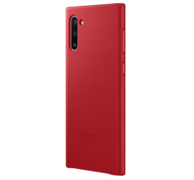 Samsung Чохол-накладка Samsung Leather Cover для Samsung Galaxy Note 10 SM-N970 Red (EF-VN970LREGRU)