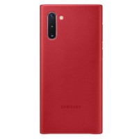 Чохол-накладка Samsung Leather Cover для Samsung Galaxy Note 10 SM-N970 Red (EF-VN970LREGRU)