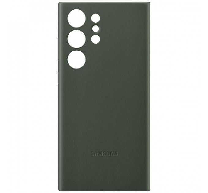 Samsung Чохол-накладка Samsung Leather Cover для Samsung Galaxy S23 Ultra SM-S918 Green (EF-VS918LGEGRU)