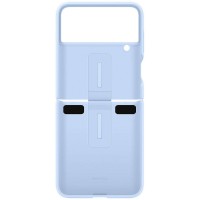 Чохол-накладка Samsung Silicone Cover with Ring для Samsung Galaxy Flip 4 SM-F721 Arctic Blue (EF-PF721TLEGUA)