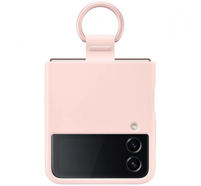 Чохол-накладка Samsung Silicone Cover with Ring для Samsung Galaxy Flip 4 SM-F721 Pink (EF-PF721TPEGUA)