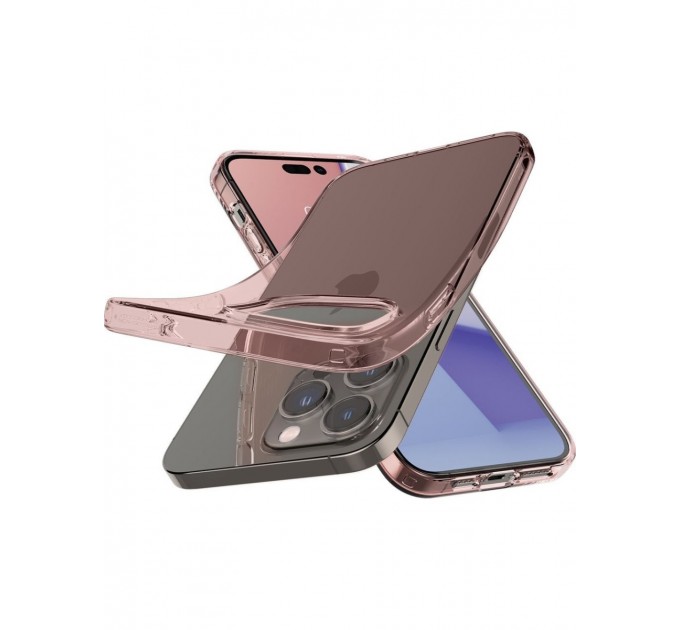 Spigen Чохол-накладка Spigen Crystal Flex для Apple iPhone 14 Pro Max Rose Crystal (ACS04638)