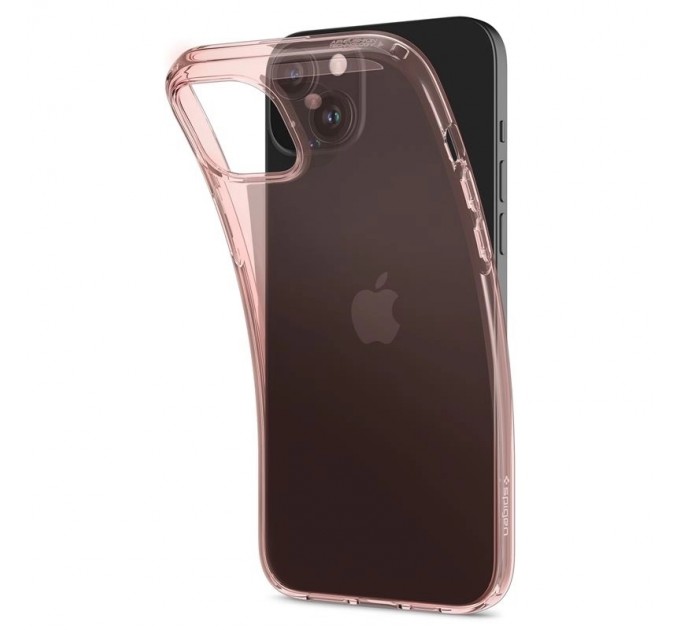 Spigen Чохол-накладка Spigen Crystal Flex для Apple iPhone 15 Plus Rose Crystal (ACS06458)