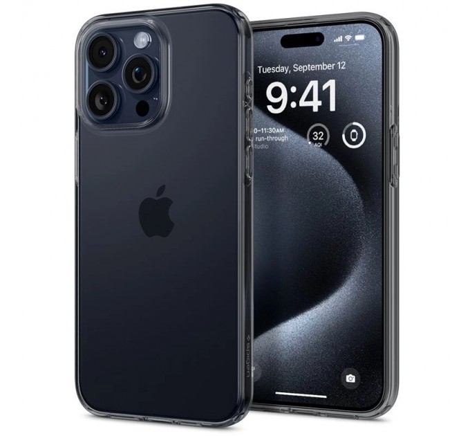 Spigen Чохол-накладка Spigen Crystal Flex для Apple iPhone 15 Pro Space Crystal (ACS06469)