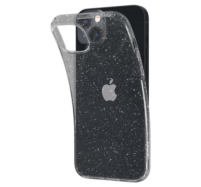 Spigen Чохол-накладка Spigen Liquid Crystal Glitter для Apple iPhone 14 Crystal Quartz (ACS05034)