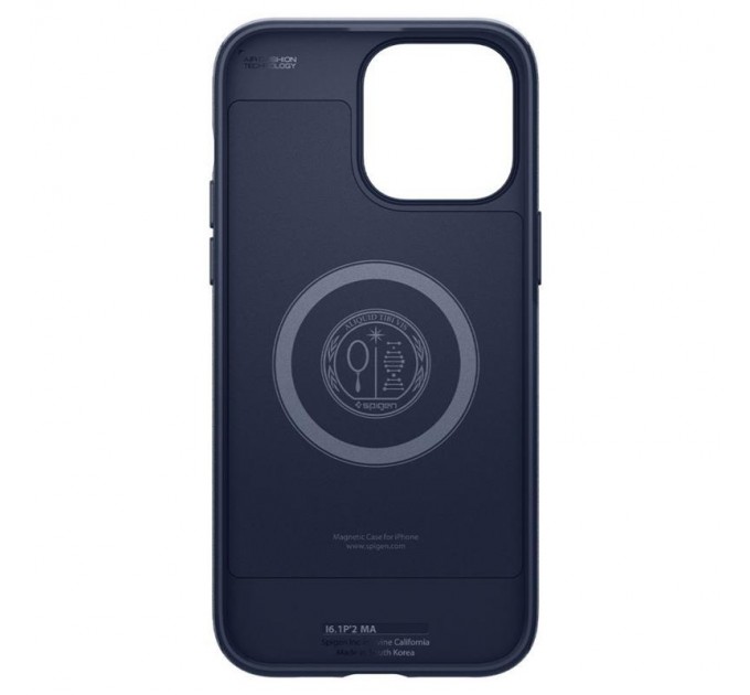 Чохол-накладка Spigen Mag Armor MagFit для Apple iPhone 14 Pro Navy Blue (ACS04990)