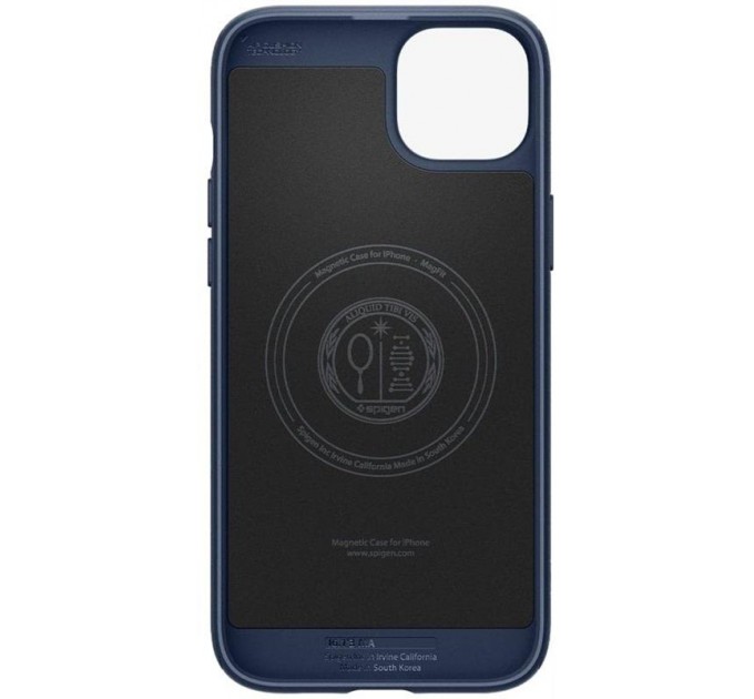 Spigen Чохол-накладка Spigen Mag Armor MagFit для Apple iPhone 15 Navy Blue (ACS06816)