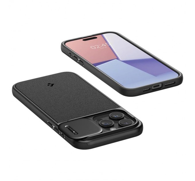 Spigen Чохол-накладка Spigen Optik Armor MagFit для Apple iPhone 15 Pro Black (ACS06738)