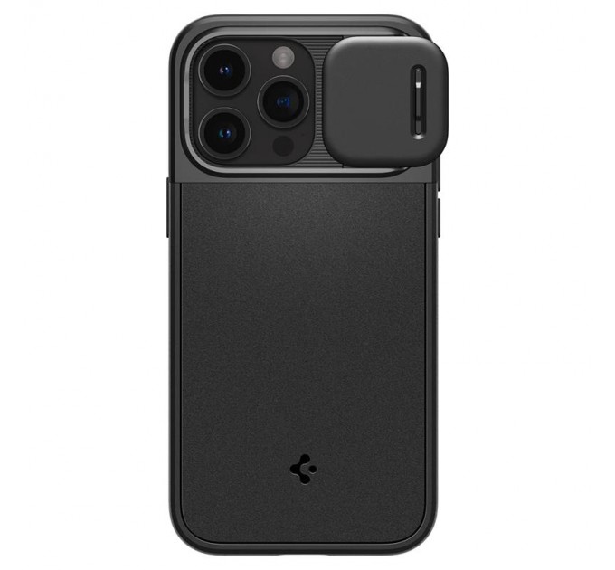 Spigen Чохол-накладка Spigen Optik Armor MagFit для Apple iPhone 15 Pro Black (ACS06738)