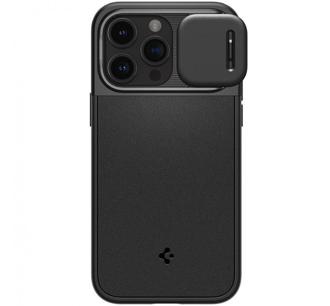 Spigen Чохол-накладка Spigen Optik Armor MagFit для Apple iPhone 15 Pro Max Black (ACS06599)