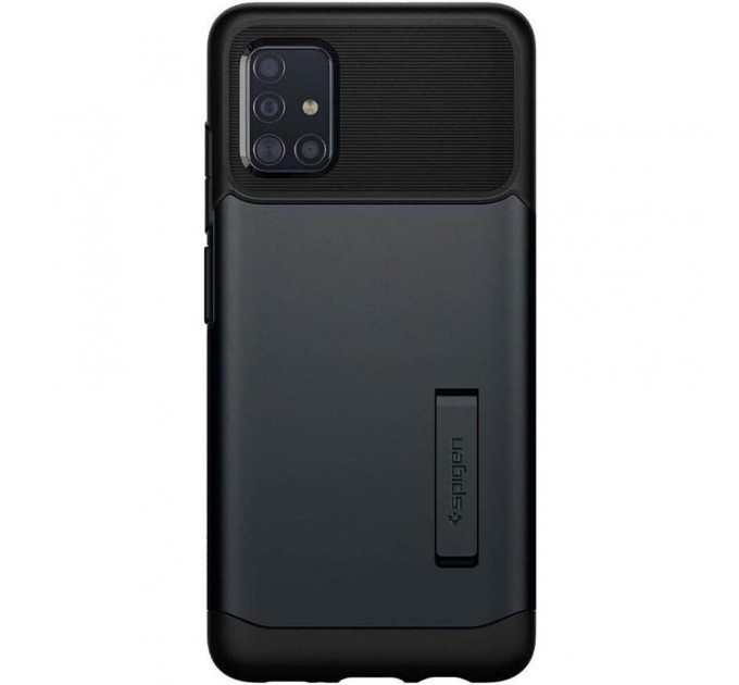 Spigen Чохол-накладка Spigen Slim Armor для Samsung Galaxy A51 SM-A515 Metal Slate (ACS00820)