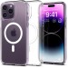 Spigen Чохол-накладка Spigen Ultra Hybrid MagFit для Apple iPhone 14 Pro Frost Clear (ACS05587)