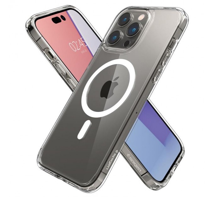 Чохол-накладка Spigen Ultra Hybrid MagFit для Apple iPhone 14 Pro White (ACS04969)