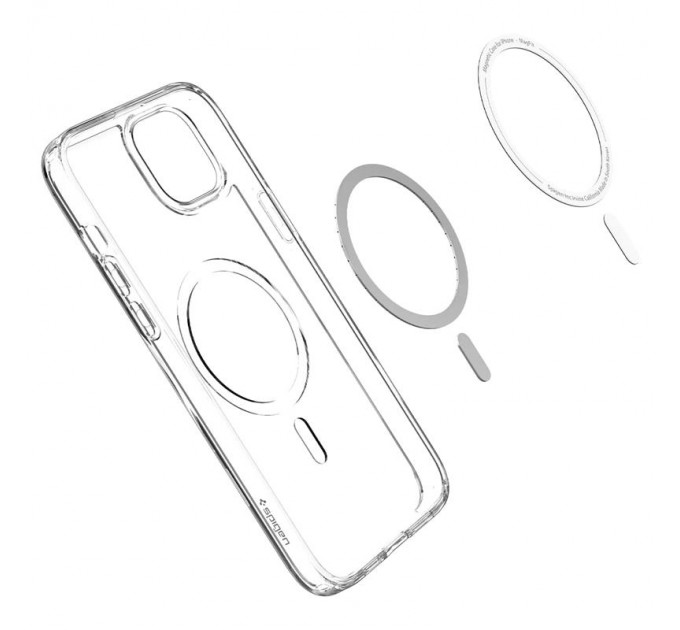 Spigen Чохол-накладка Spigen Ultra Hybrid MagFit для Apple iPhone 14 White (ACS05048)
