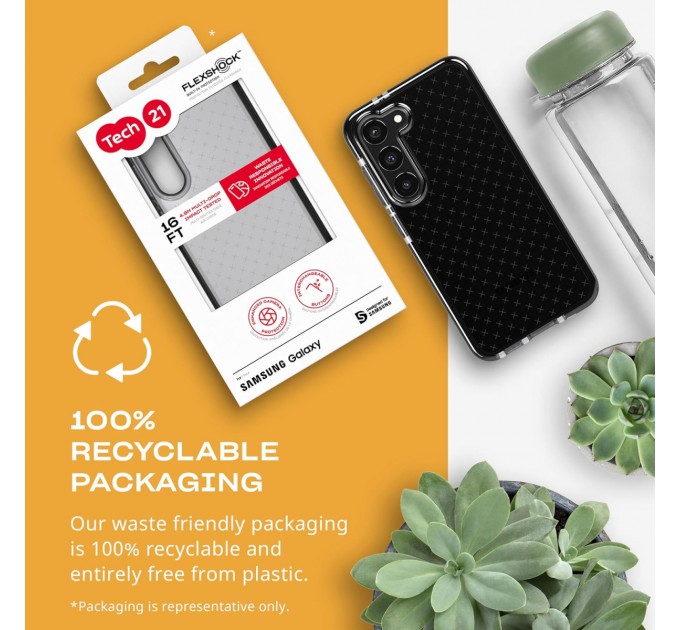 Tech21 Чохол-накладка Tech21 Evo Check для Samsung Galaxy S23 SM-S911 Black (T21-10069)