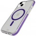 Tech21 Чохол-накладка Tech21 Evo Crystal MagSafe для Apple iPhone 15 Amethyst (T21-10242)