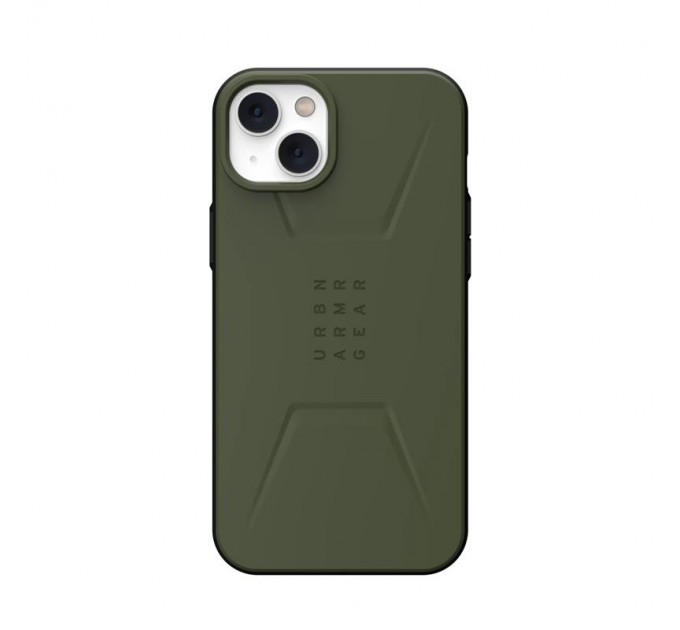 Urban Armor Gear Чохол-накладка Urban Armor Gear Civilian Magsafe для Apple iPhone 14 Plus Olive (114037117272)