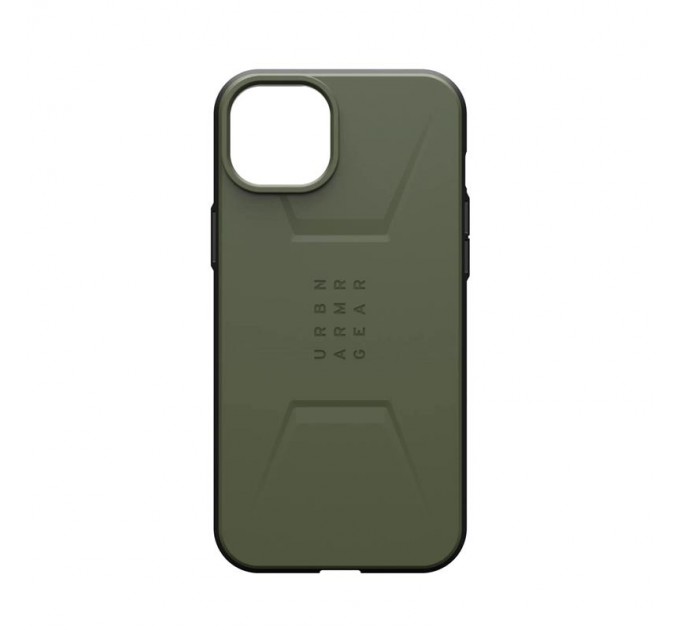 Urban Armor Gear Чохол-накладка Urban Armor Gear Civilian Magsafe для Apple iPhone 15 Plus Olive Drab (114306117272)