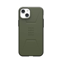 Чохол-накладка Urban Armor Gear Civilian Magsafe для Apple iPhone 15 Plus Olive Drab (114306117272)