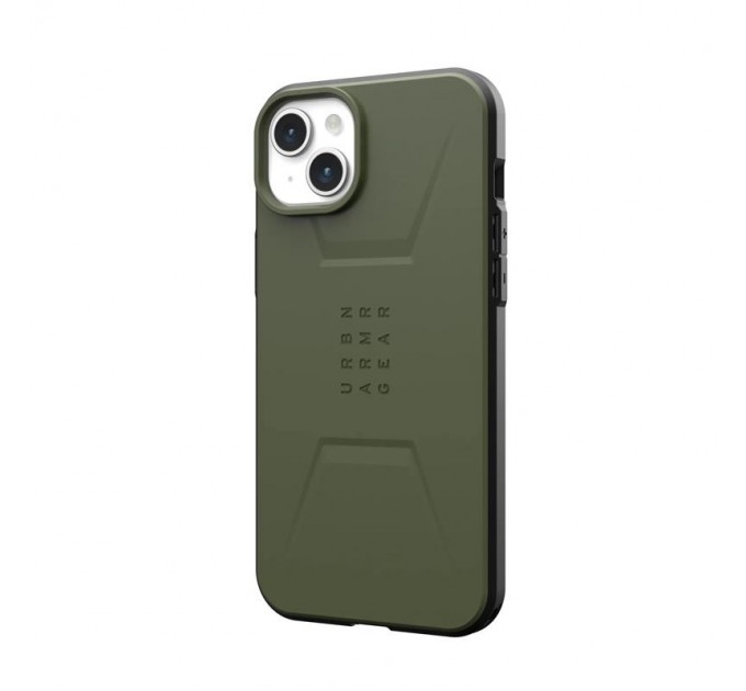 Urban Armor Gear Чохол-накладка Urban Armor Gear Civilian Magsafe для Apple iPhone 15 Plus Olive Drab (114306117272)