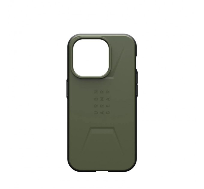 Urban Armor Gear Чохол-накладка Urban Armor Gear Civilian Magsafe для Apple iPhone 15 Pro Olive Drab (114275117272)
