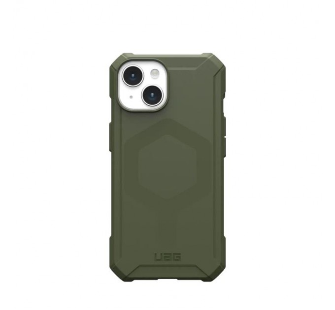 Urban Armor Gear Чохол-накладка Urban Armor Gear Essential Armor Magsafe для Apple iPhone 15 Olive Drab (114288117272)
