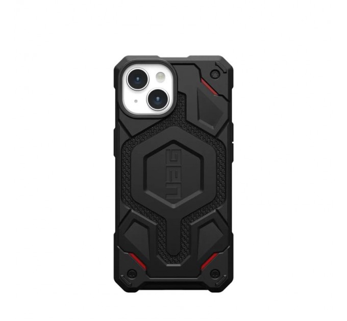 Urban Armor Gear Чохол-накладка Urban Armor Gear Monarch Pro Magsafe для Apple iPhone 15 Kevlar Black (114219113940)