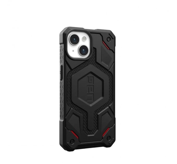Urban Armor Gear Чохол-накладка Urban Armor Gear Monarch Pro Magsafe для Apple iPhone 15 Kevlar Black (114219113940)