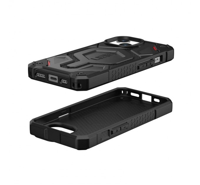 Urban Armor Gear Чохол-накладка Urban Armor Gear Monarch Pro Magsafe для Apple iPhone 15 Kevlar Black (114219113940)