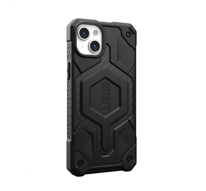 Urban Armor Gear Чохол-накладка Urban Armor Gear Monarch Pro Magsafe для Apple iPhone 15 Plus Carbon Fiber (114220114242)