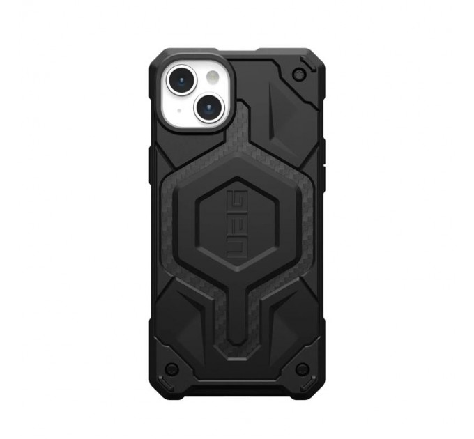 Urban Armor Gear Чохол-накладка Urban Armor Gear Monarch Pro Magsafe для Apple iPhone 15 Plus Carbon Fiber (114220114242)