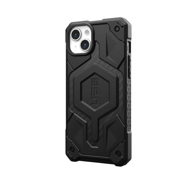 Urban Armor Gear Чохол-накладка Urban Armor Gear Monarch Pro Magsafe для Apple iPhone 15 Plus Carbon Fiber (114220114242)