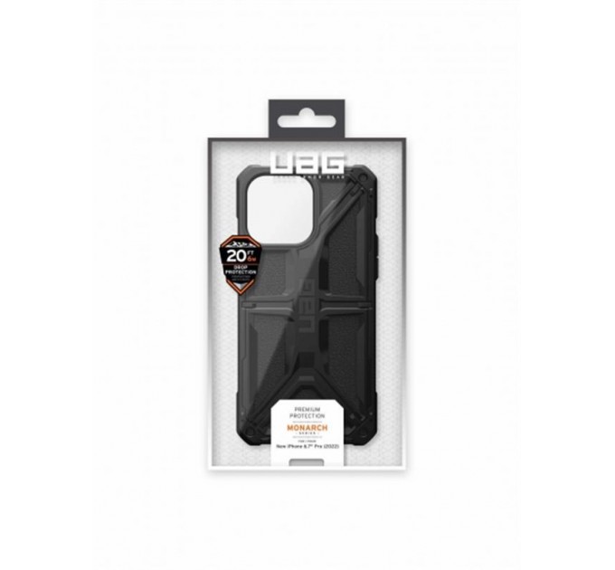 Urban Armor Gear Чохол-накладка Urban Armor Gear Monarch для Apple iPhone 14 Pro Max Black (114035114040)