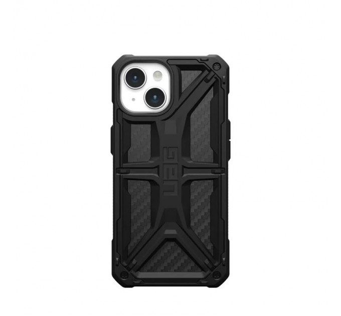 Urban Armor Gear Чохол-накладка Urban Armor Gear Monarch для Apple iPhone 15 Carbon Fiber (114289114242)