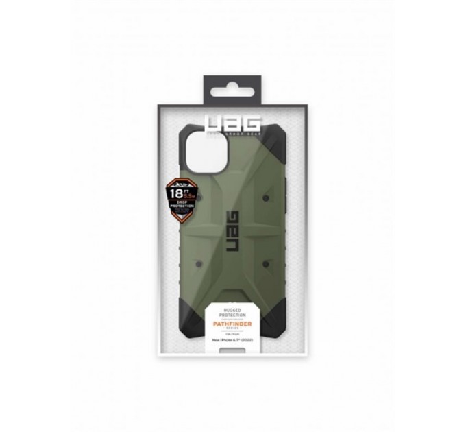 Urban Armor Gear Чохол-накладка Urban Armor Gear Pathfinder для Apple iPhone 14 Plus Olive (114061117272)