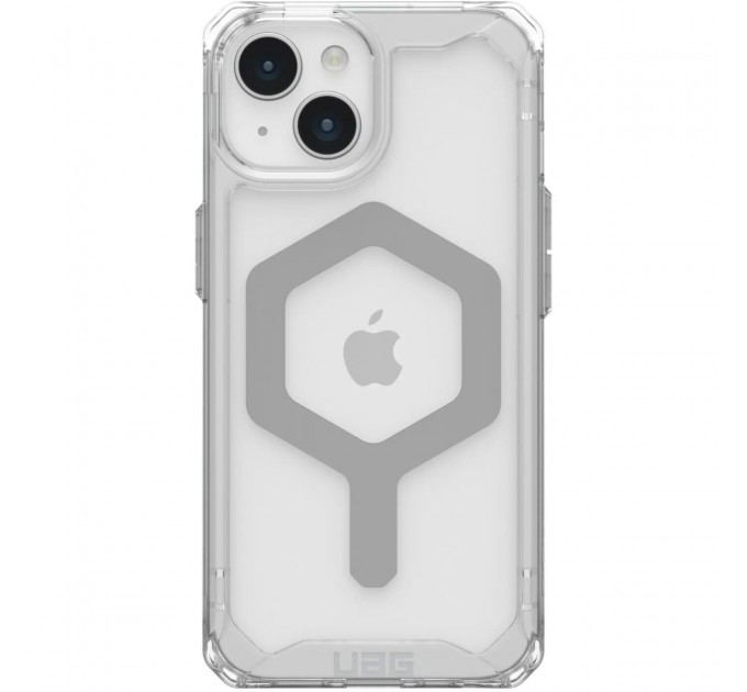 Urban Armor Gear Чохол-накладка Urban Armor Gear Plyo Magsafe для Apple iPhone 15 Ice/Silver (114294114333)