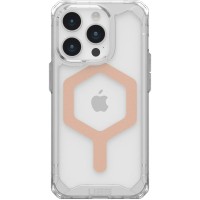 Чохол-накладка Urban Armor Gear Plyo Magsafe для Apple iPhone 15 Pro Ice/Rose Gold (114286114348)