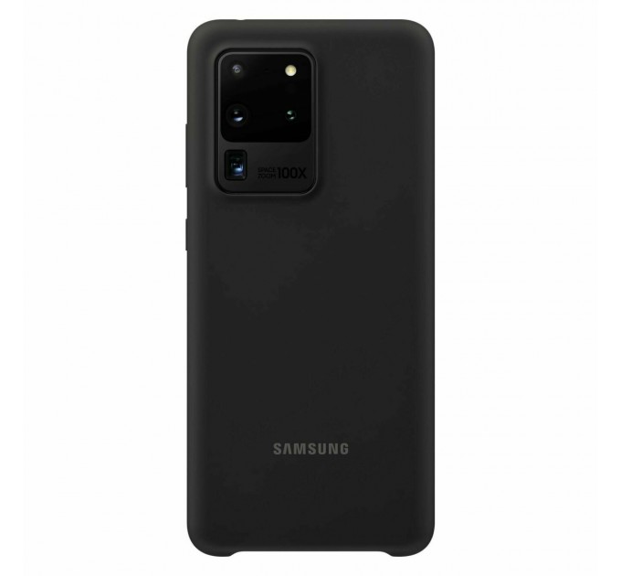 Samsung Чохол-накладка Samsung Silicone Cover для Samsung Galaxy S20 Ultra SM-G988 Black (EF-PG988TBEGRU)