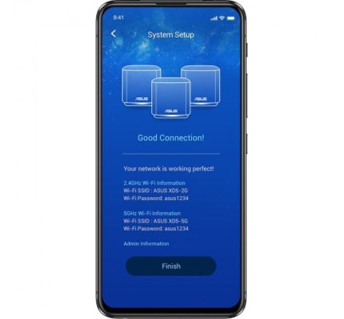 Маршрутизатор ASUS ZenWiFi XD5 1PK (90IG0750-MO3B60)