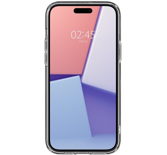 Spigen Чохол-накладка Spigen Crystal Hybrid для Apple iPhone 15 Plus Crystal Clear (ACS06459)