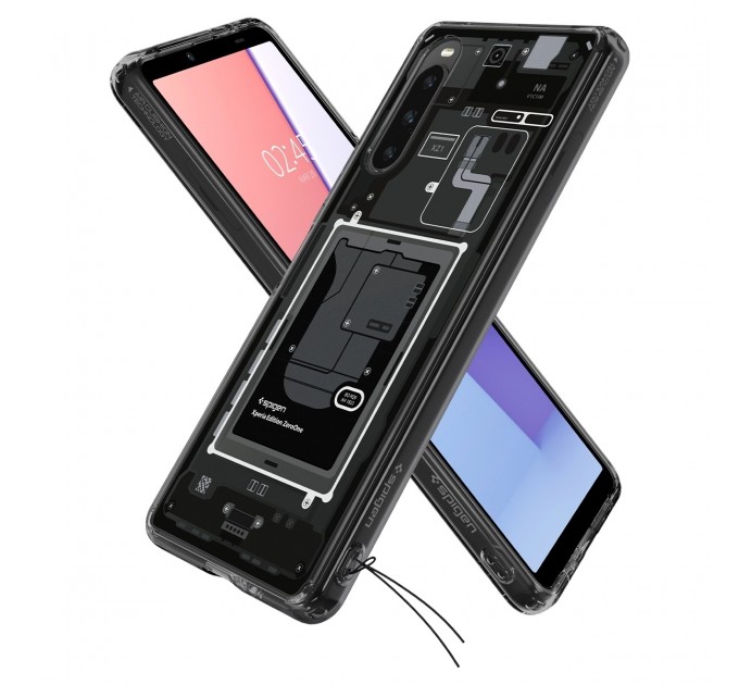 Spigen Чохол-накладка Spigen Ultra Hybrid Zero One для Sony Xperia 10 V (XQ-DC72) Black (ACS06203)