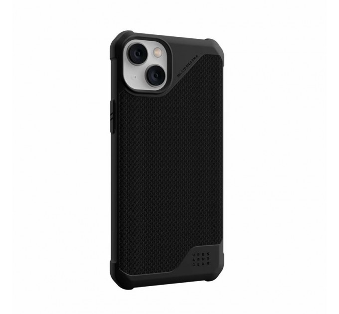 Urban Armor Gear Чохол-накладка Urban Armor Gear Metropolis LT Magsafe для Apple iPhone 14 Plus Kevlar Black (114049113940)