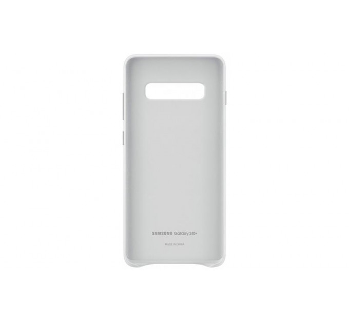 Samsung Чохол-накладка Samsung Leather Cover для Samsung Galaxy S10+ SM-G975 White (EF-VG975LWEGRU)