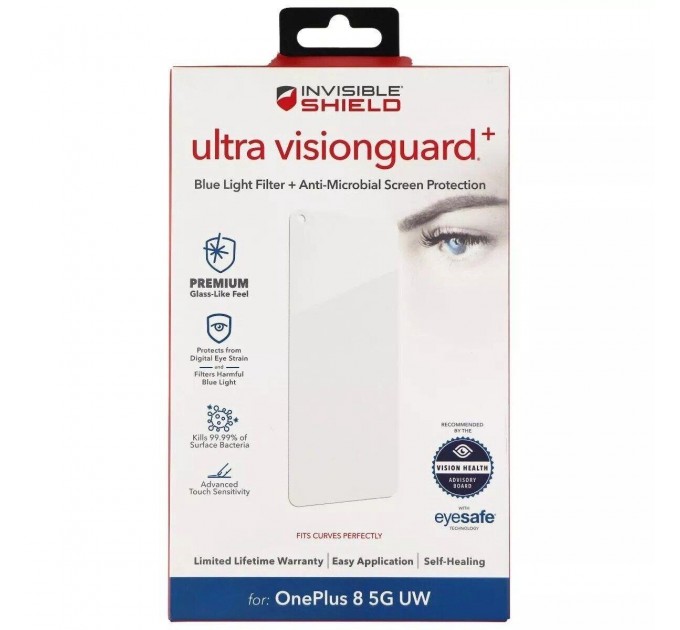 Noname Захисна плiвка ZAGG InvisibleShield Ultra VisionGuard+ для OnePlus 8 (200205155)